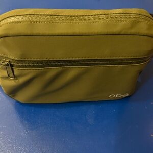 OBE’ Waist pack Bag
Olive green